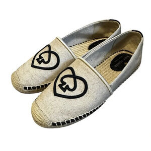 Kate Spade Gwen Heart Espadrilles Size 7.5B